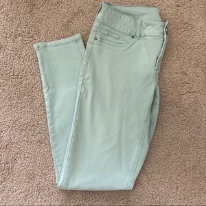 Mint Green, Straight Leg Pants